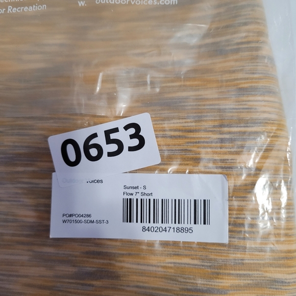 NWT    Outdoor Voices   Women's Small   Biker Shorts   Yellow - Picture 4 of 7